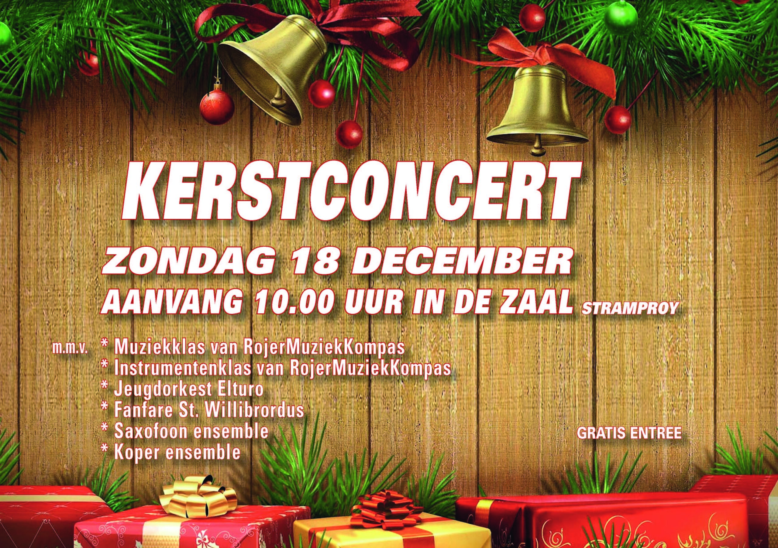 poster Kerstconcert 2022