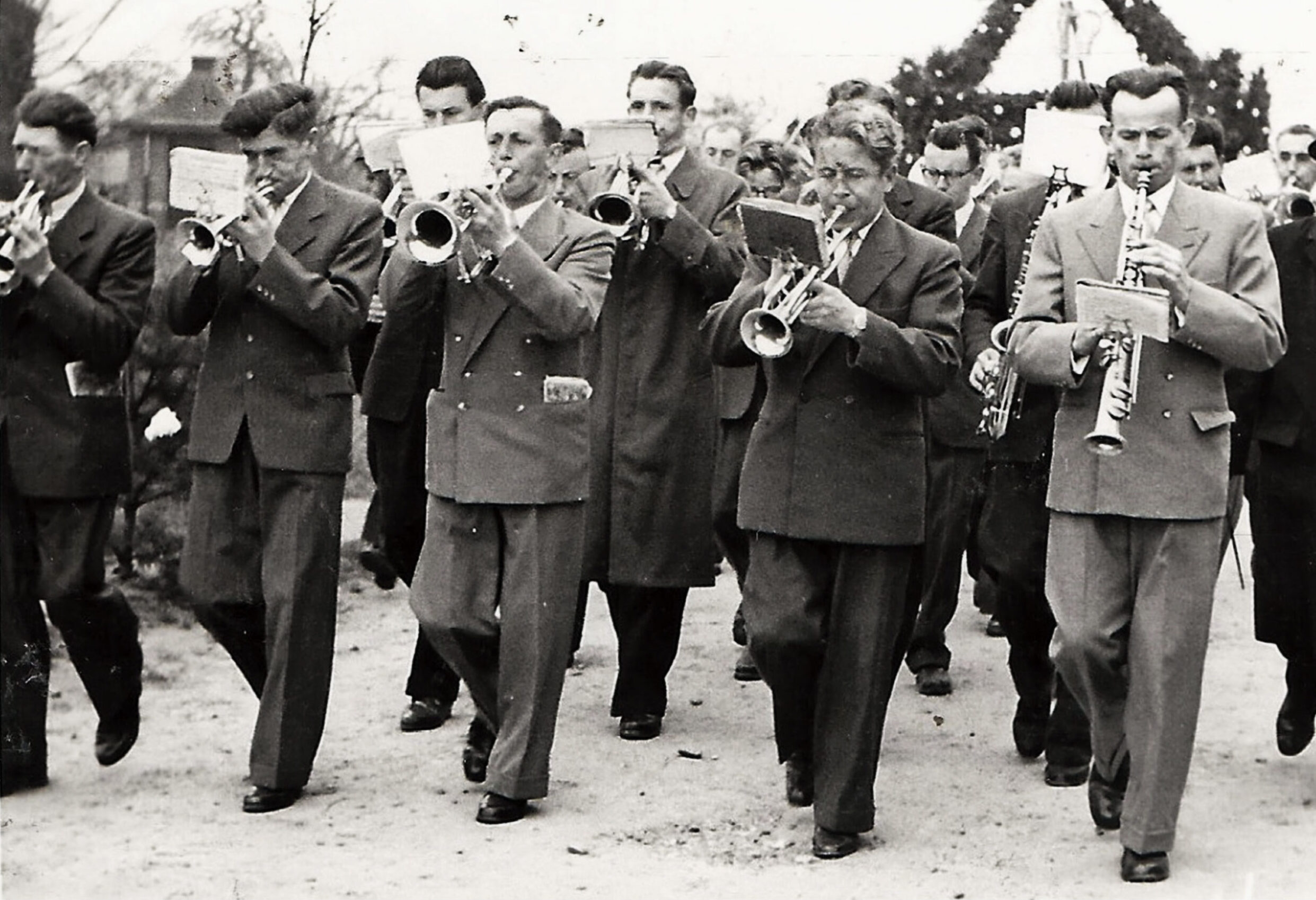 Fanfare-processie